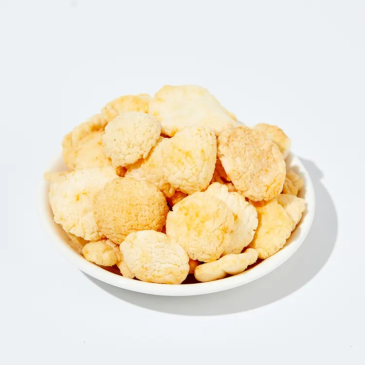 2.5kg Salted Egg Yolk Flavored Crispy Rice Cracker Slices