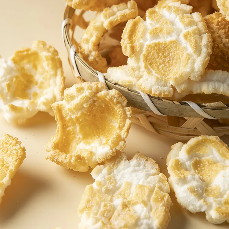 2.5kg Salted Egg Yolk Flavored Rice Cracker Slices